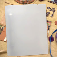 Frosted PP A4 Loose-Leaf Binder Album for Stickers, Bookmarks, and Collectibles