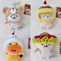 Hand-Knitted Cartoon Animal Hat for 10-13cm Cotton Dolls