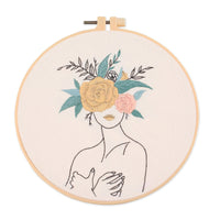 XinZhuang Original Human Art Embroidery DIY Kit for Beginners and Adults