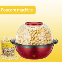 3.6L Automatic Popcorn Maker for Home Use, Electric Popcorn Machine, Kitchen Appliance Gift