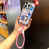 Braided Wrist Lanyard Keychain for Bags and Phones