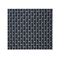 Manganese Steel Woven Vibrating Screen Mesh for Sand and Gravel Filtration, Anti-Clogging Black Steel Wire