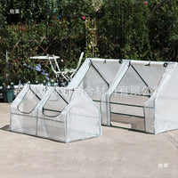 Outdoor Mini Greenhouse for Plants and Vegetables, Portable Walk-in Garden Hot House with Cover