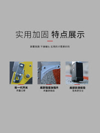 Chuangming Aluminum Alloy Folding Work Platform Ladder for Car Washing and Home Use