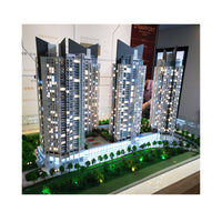 Miniature Architectural City Planning Sand Table Model