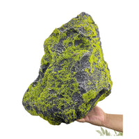 Japanese Wabi-Sabi Style PU Artificial Mossy Rock Landscape Stones for Garden Decor