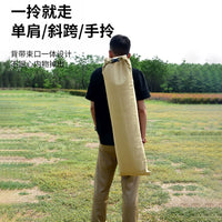 High Back Moon Chair Storage Bag Outdoor Camping Elevated Recliner Canvas Organizer Foldable Portable Handbag