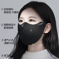 Winter Warm Cycling Face Mask with Eye Protection, Windproof & Dustproof