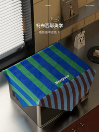 Cob Impression Vintage Microwave Oven Dust Cover for Kitchen Appliances