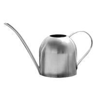 Stainless Steel Long Spout Watering Can for Indoor & Outdoor Plants, 1L Capacity