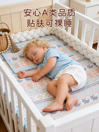 Baby Summer Cotton Mat Breathable Crib Sheet for Kindergarten