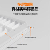 Aluminum Alloy Louvered Vent for Exterior Walls, Rainproof Air Outlet Grille for HVAC Systems