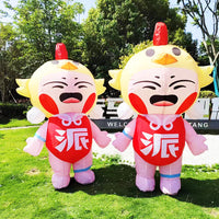 Inflatable Cartoon Mascot Costume for Advertising and Events