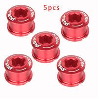 Mountain Bike 7075 Aluminum Alloy Ultralight Colorful Chainring Bolts Single/Double Disc Nails Modification