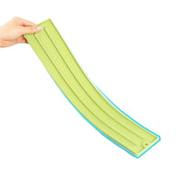Narrow Slot Pot Lid Storage Mat with Drainer for Kitchen Countertop