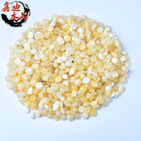 Natural Yellow Jade Crushed Crystal Stones for Fish Tank & Planter Decoration, DIY Craft Material