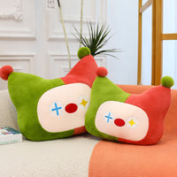 Cute Clown Plush Pillow Doll for Sleeping and Cuddling, Cotton Stuffed Toy, Birthday Gift