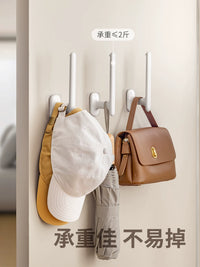 Hat Organizer Rack Wall Mounted Door Back Closet Baseball Cap Storage Holder No-Drill