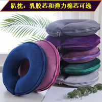 U-Shaped Latex Core Massage Pillow for Salon and Spa Beds