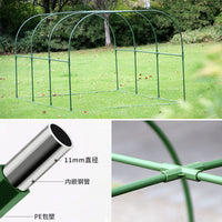 Mini Greenhouse for Plants, Portable Walk-in Greenhouse with PE Cover, Small Plant Hot House for Outdoor Indoor