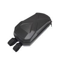 Scooter Handlebar Bag, Waterproof PU Front Storage Bag with Hard Shell, Portable Carry Handle for Bicycles
