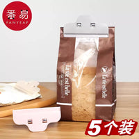 Food Bag Sealing Clips for Kitchen Storage - Moisture-proof Plastic Sealers