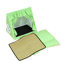 Pet Tent Bed for Cats and Small Dogs, Washable Semi-Enclosed Pet House, All Seasons