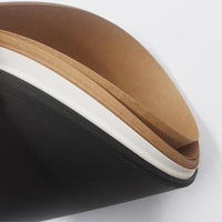 Fan-shaped Cardstock Paper for Sketching, Colored Pencils, and DIY Crafts - White, Black, and Kraft Paper Options