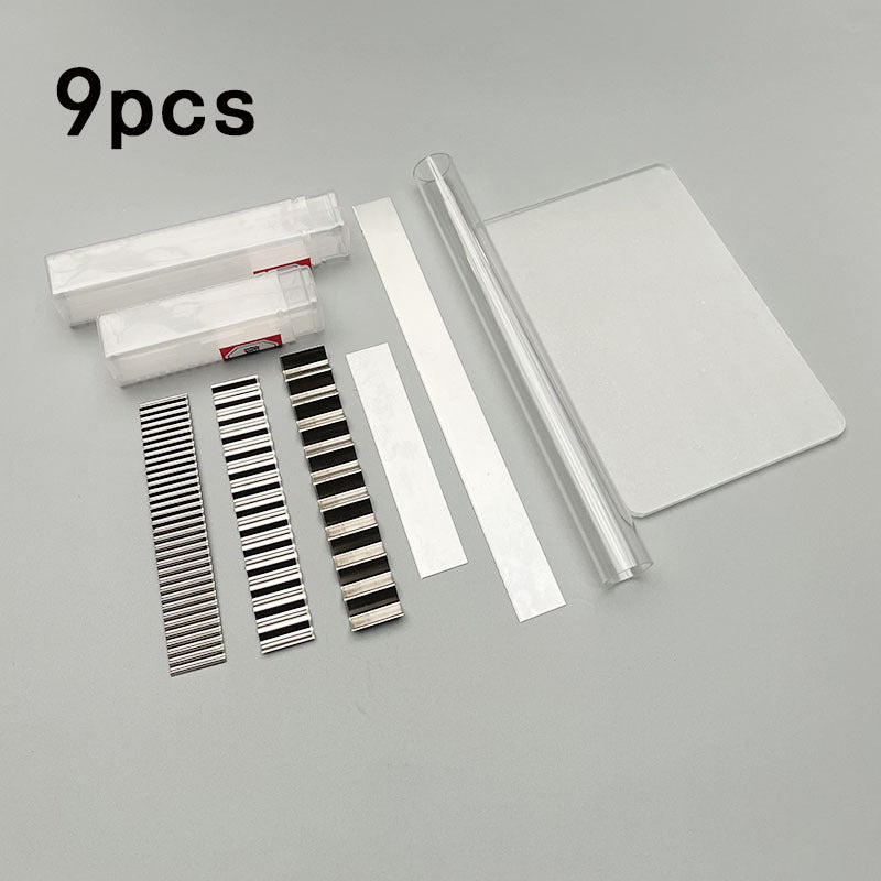 Polymer Clay Tools Set with Acrylic Board and Wavy Blades for DIY Crafting