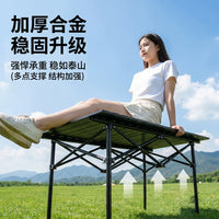 Portable Folding Camping Table with Chairs Set for Outdoor Picnic
