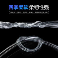 Industrial Grade Clear PVC Tubing for Fluid Transfer, Corrosion-Resistant Flexible Hose