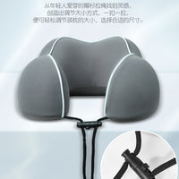Memory Foam U-Shaped Neck Pillow for Car and Travel