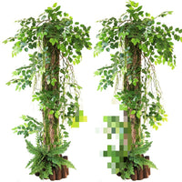 Artificial Bark Pipe Cover for Gas and Drain Pipes, Balcony Decoration