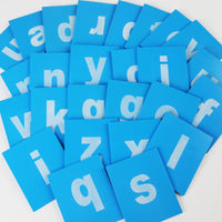 Montessori Sandpaper Alphabet Tracing Boards for Early Education