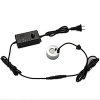 Adjustable Mist Ultrasonic Atomizer for Landscaping and Fog Effects, 4.6cm Metal Head