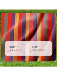 Thickened Canvas Hammock for Outdoor Camping & Picnic, Anti-Roll Single/Double Person Swing