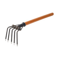 5-Tine Clam Rake Head or Set for Beachcombing and Gardening