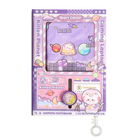 Creative Gashapon Challenge Notebook Portable Pocket Journal for Students and Kids