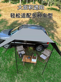 Car Tail Tent Awning Sunshade for Camping and Outdoor Activities, Portable and Quick Setup