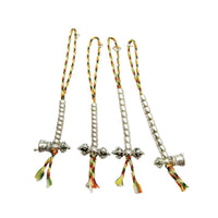 DIY Handmade Buddhist Prayer Bead Counter Vajra Bell Accessories for Bodhi Beads
