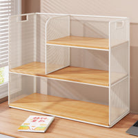Desktop Bookshelf Organizer Multi-layer Storage Rack for Office Home Study Desk