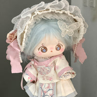 20cm Cotton Doll Ancient Style Outfit Set - Chinese Traditional Clothing for Plush Dolls