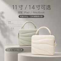Laptop Sleeve Bag for Women 13-14 inch with Shoulder Strap, Tablet Storage Case