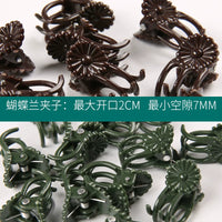 Orchid Plant Support Stakes with Clips for Climbing Vines and Flowers