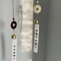 Vintage Chinese Style Wooden Wind Chime for Home and Garden Decor