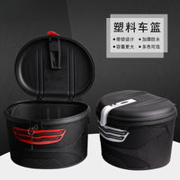 Waterproof Front Bicycle Basket with Lock for Electric Scooters and Bikes