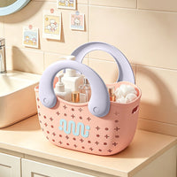 Dopamine Portable Shower Caddy Basket for Dorm and Bathroom Toiletries Storage