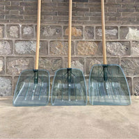 Tempered Plastic Scoop for Grains and Dry Goods - Heavy-Duty Transparent Shovel for Home Use