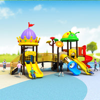 Outdoor Large Combination Slide for Kindergarten & Park