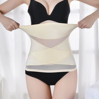 Postpartum Breathable Mesh Abdominal Binder Waist Trainer for Women